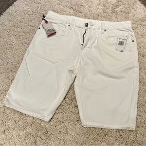 Men's Buffalo White Slim Shorts size 32